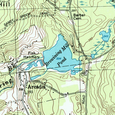 United States Geological Survey Hope Valley, RI (2001, 24000-Scale) digital map