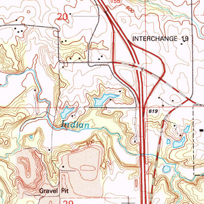 United States Geological Survey Hopedale, IL (1995, 24000-Scale) digital map