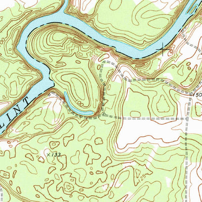 United States Geological Survey Hopeful, GA (1971, 24000-Scale) digital map