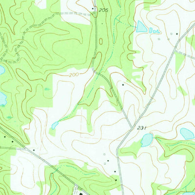 United States Geological Survey Hopeulikit, GA (1978, 24000-Scale) digital map