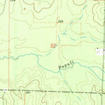 United States Geological Survey Hopeville, AR (1973, 24000-Scale) digital map