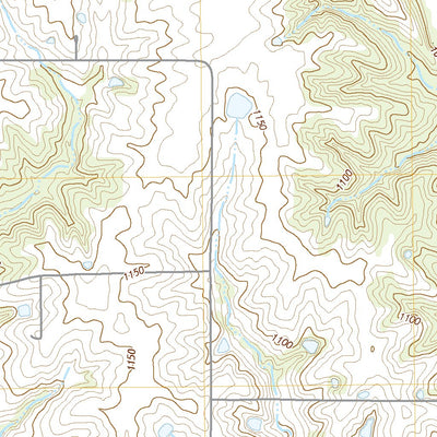 United States Geological Survey Hopeville, IA (2022, 24000-Scale) digital map