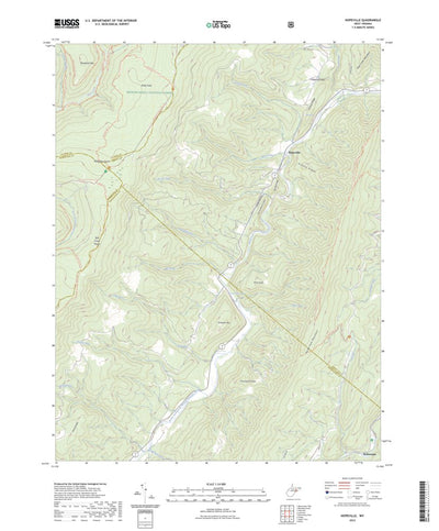 United States Geological Survey Hopeville, WV (2023, 24000-Scale) digital map