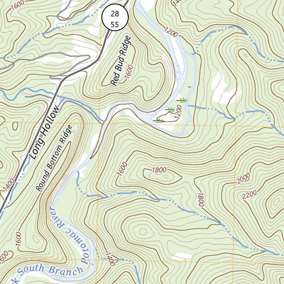 United States Geological Survey Hopeville, WV (2023, 24000-Scale) digital map