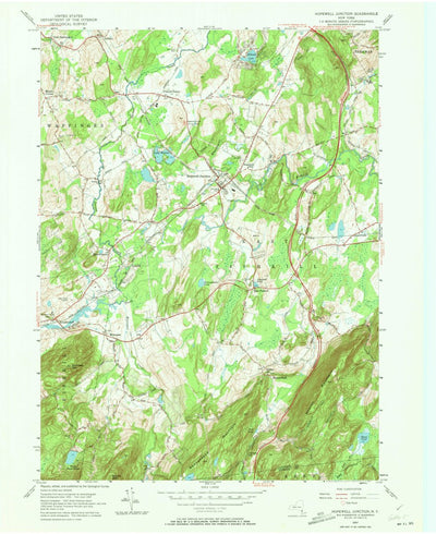 United States Geological Survey Hopewell Junction, NY (1957, 24000-Scale) digital map