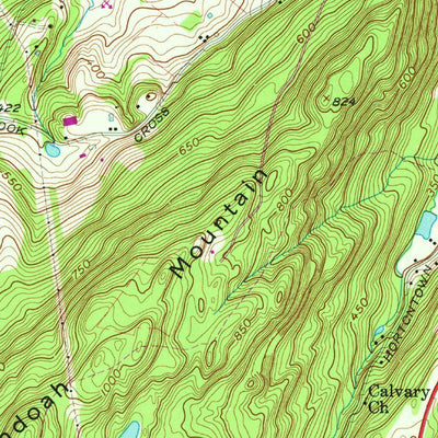 United States Geological Survey Hopewell Junction, NY (1981, 24000-Scale) digital map