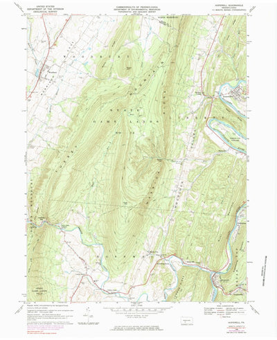 United States Geological Survey Hopewell, PA (1968, 24000-Scale) digital map