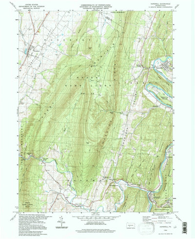 United States Geological Survey Hopewell, PA (1994, 24000-Scale) digital map