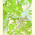 United States Geological Survey Hopewell, VA (1952, 24000-Scale) digital map