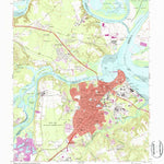 United States Geological Survey Hopewell, VA (1969, 24000-Scale) digital map