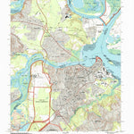 United States Geological Survey Hopewell, VA (1994, 24000-Scale) digital map