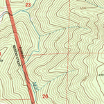 United States Geological Survey Hopkins Butte, CA (1997, 24000-Scale) digital map