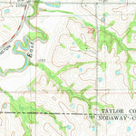 United States Geological Survey Hopkins, MO-IA (1980, 24000-Scale) digital map