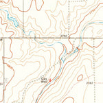 United States Geological Survey Hopkins, OK (1971, 24000-Scale) digital map