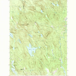 United States Geological Survey Hopkins Pond, ME (1988, 24000-Scale) digital map