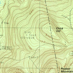United States Geological Survey Hopkins Pond, ME (1988, 24000-Scale) digital map