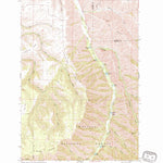 United States Geological Survey Hopkins Ridge, WA (1967, 24000-Scale) digital map