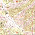 United States Geological Survey Hopkins Ridge, WA (1967, 24000-Scale) digital map
