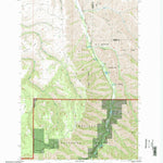 United States Geological Survey Hopkins Ridge, WA (1995, 24000-Scale) digital map