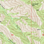 United States Geological Survey Hopkins Ridge, WA (1995, 24000-Scale) digital map