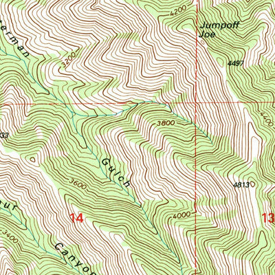 United States Geological Survey Hopkins Ridge, WA (1995, 24000-Scale) digital map