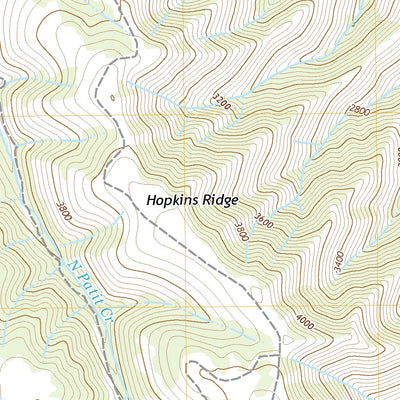 United States Geological Survey Hopkins Ridge, WA (2020, 24000-Scale) digital map