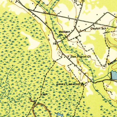 United States Geological Survey Hopkins, SC (1948, 62500-Scale) digital map