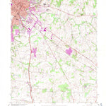 United States Geological Survey Hopkinsville, KY (1956, 24000-Scale) digital map