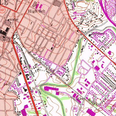 United States Geological Survey Hopkinsville, KY (1956, 24000-Scale) digital map