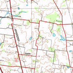 United States Geological Survey Hopkinsville, KY-TN (1980, 100000-Scale) digital map