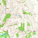 United States Geological Survey Hopkinton East, IA (1966, 24000-Scale) digital map
