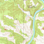 United States Geological Survey Hopkinton West, IA (1973, 24000-Scale) digital map
