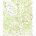 United States Geological Survey Hopland, CA (1960, 24000-Scale) digital map