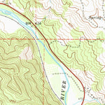 United States Geological Survey Hopland, CA (1960, 24000-Scale) digital map