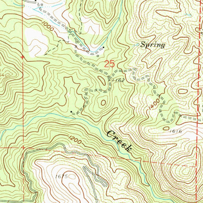 United States Geological Survey Hopland, CA (1960, 24000-Scale) digital map