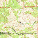 United States Geological Survey Hopland, CA (1960, 62500-Scale) digital map