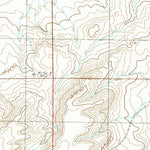 United States Geological Survey Hopley Creek South, MT (1986, 24000-Scale) digital map