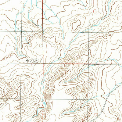 United States Geological Survey Hopley Creek South, MT (1986, 24000-Scale) digital map