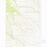 United States Geological Survey Hopper Creek, ID (1987, 24000-Scale) digital map