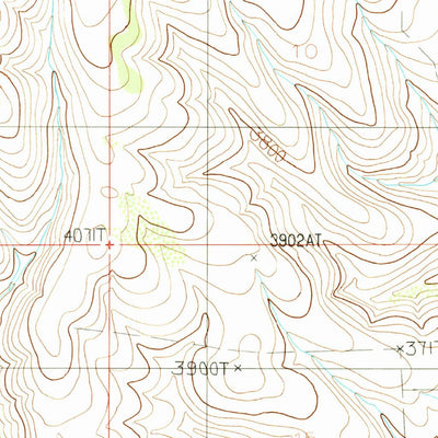United States Geological Survey Hopper Creek, ID (1987, 24000-Scale) digital map