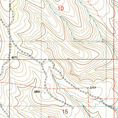 United States Geological Survey Hopper Creek, ID (2004, 24000-Scale) digital map
