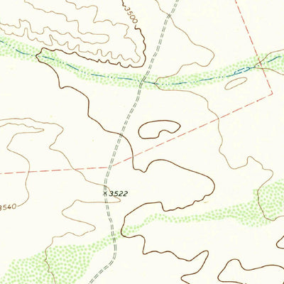 United States Geological Survey Hopper Draw East, TX (1973, 24000-Scale) digital map