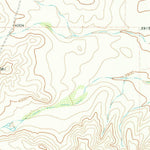 United States Geological Survey Hopper Draw West, TX (1973, 24000-Scale) digital map
