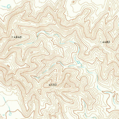 United States Geological Survey Hopper Draw West, TX (1973, 24000-Scale) digital map