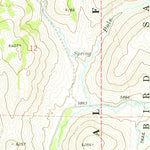 United States Geological Survey Hopper Gulch, ID (1978, 24000-Scale) digital map