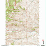 United States Geological Survey Hoppers, MT (2000, 24000-Scale) digital map