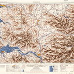 United States Geological Survey Hoquiam, WA-OR (1957, 250000-Scale) digital map