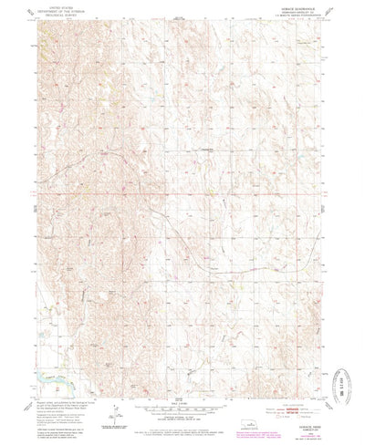 United States Geological Survey Horace, NE (1954, 24000-Scale) digital map