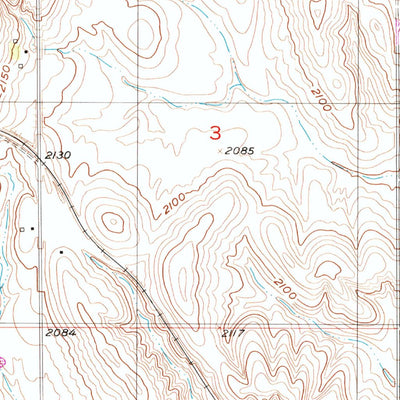 United States Geological Survey Horace, NE (1954, 24000-Scale) digital map