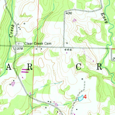 United States Geological Survey Horatio, AR (1951, 24000-Scale) digital map